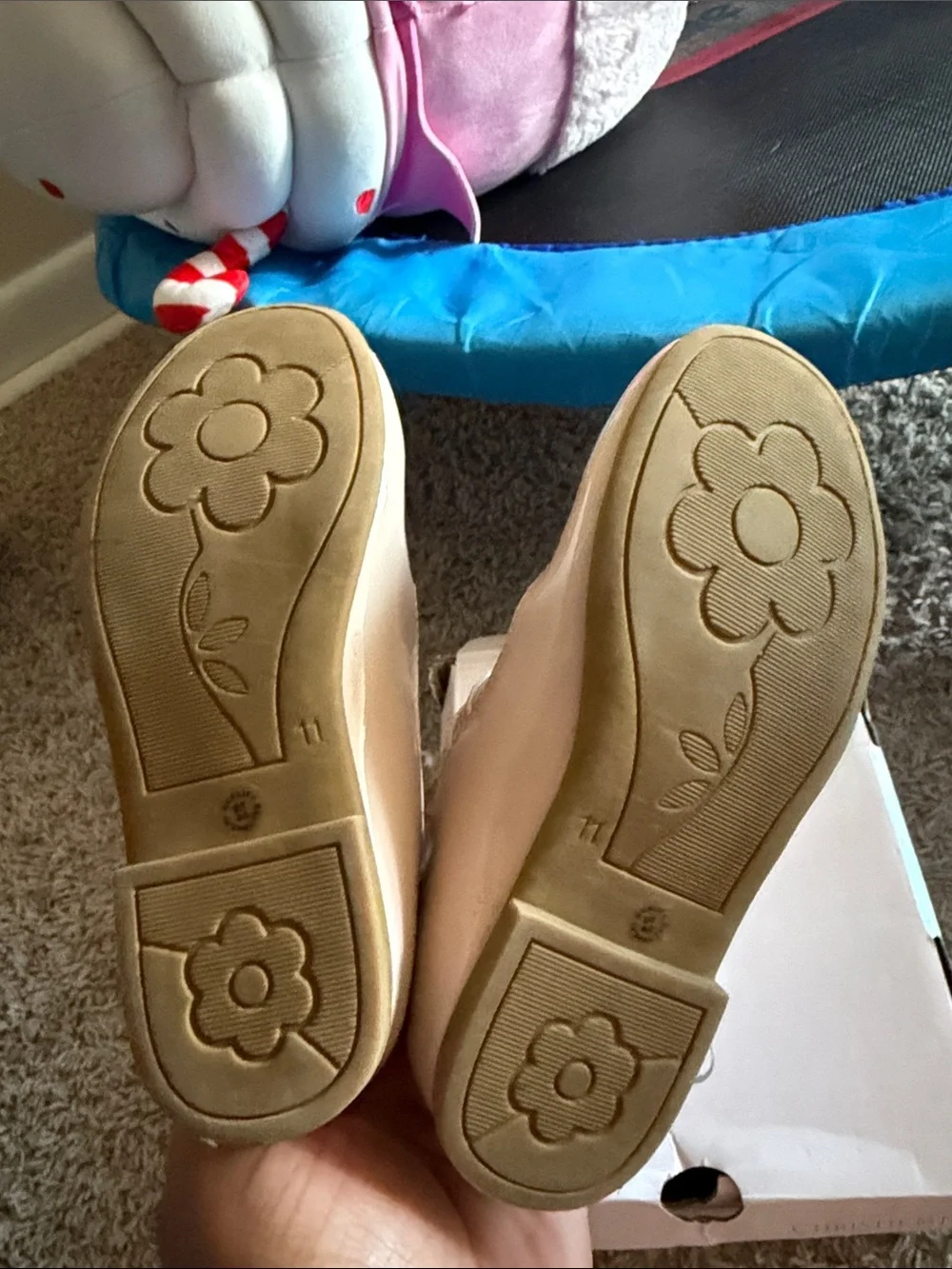 Girls' Pink Mauve Mary Jane Shoes